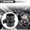 Motoforti Air Flow Sensor Meter, MAF Sensor Airflow Replacement, for VW Beetle 2006-2010, Plastic, No.95560612300, Black