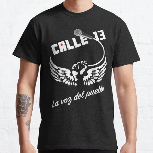 Calle 13 Classic Christmas Gift Made in USA Music T-Shirt S-3XL S