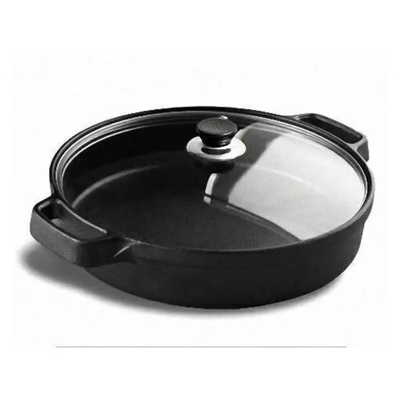 Wutuo Cast Iron Frying Pan with Lid