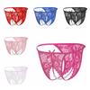 Hollow-out Mesh Lace Briefs Low-waist Women's Thong Sweet Lace Seamless Panties  Female