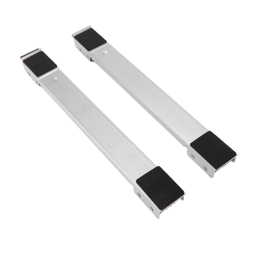 2 set Mobilt rullfäste Möbelupphöjd bas Rörliga hjul för kylskåp och tvättmaskin