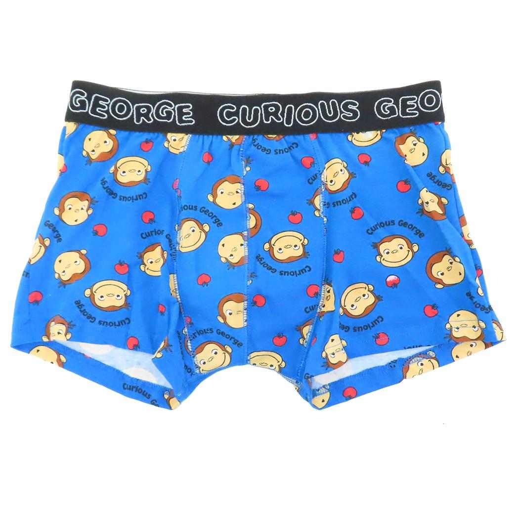 

Small Planet Curious George Men s Boxer Briefs, Apple Design, Size M