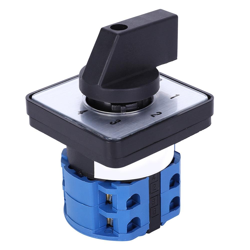 5-Position  Rotary Cam Changeover Switch CA10 0-1-2-3-4