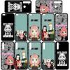Phone Case for Samsung Galaxy S25 S23 S22 S24 Ultra FE S8 A05 A06 A15 A16 A36 A37 A35 A54 A55 A56 A57 A25 A26 A53 Anime Spy X Family Anya Forger Cover