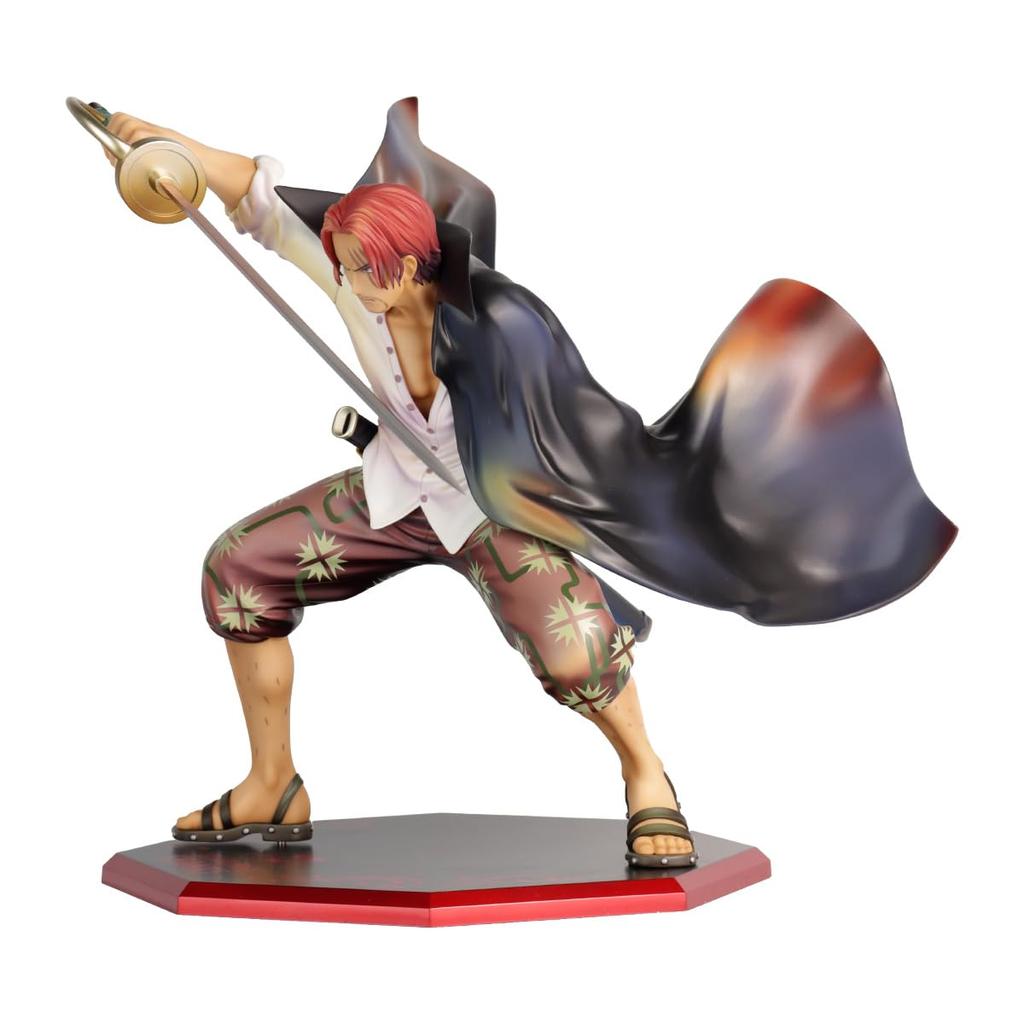 Megahouse One Piece Shanks of the Red Gables Playback Pirate Portrait Collectible Statue - - - Memory,