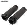 1'' Motorcycle Handle Grips Electronic Throttle 25mm Handlebar Grips for Harley Touring Road King Electra Tri Glide FLHR