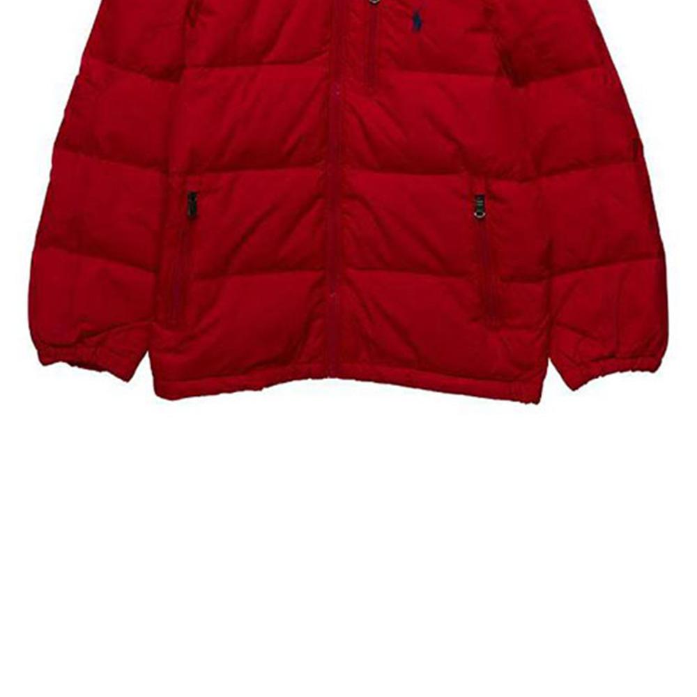 Polo Ralph Lauren FW22 Solid Color Logo Embroidered Hooded Jacket Kids Jackets 323880419-003