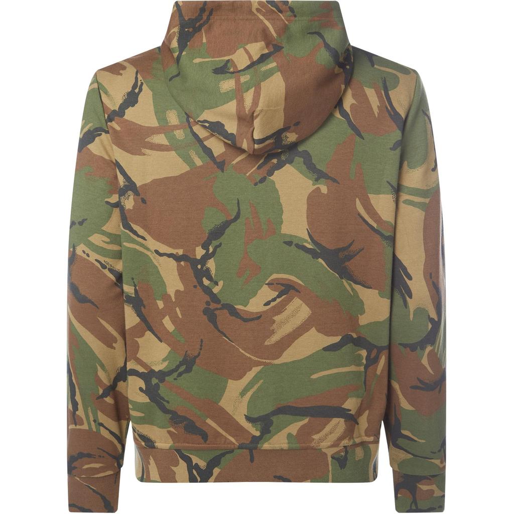 Polo Ralph Lauren Camouflage Pony Besticktes Kapuzen-Sweatshirt mit Reißverschluss Langarm Herren Sweatshirt Grün MNPOKNI16820408-999
