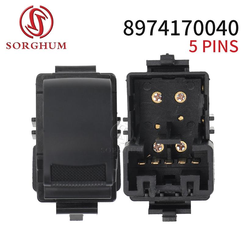 SORHUM 8-97417469-0 8974170040 LHD Power Window Switch Regulator Button For Isuzu D-Max Dmax Pickup Holden Colorado 2012 13