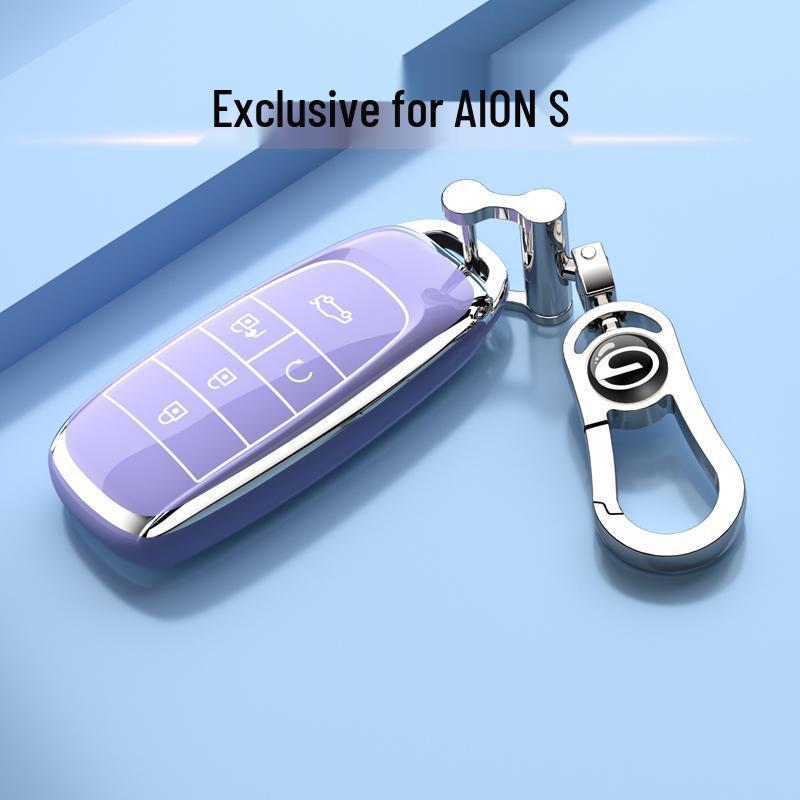 Compatible Key Case for GAC AION S PLUS S Mei 580 - New Energy Car Shell Model 24
