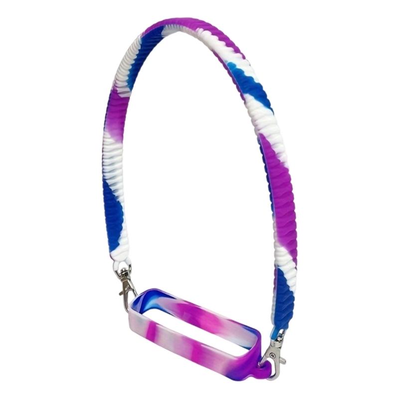 Efficient Sports Cup Leashes Portable Carrying Handle Silicone Drink Holders For Fitness Camping And Daily Activity