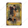Kill Bill Classic Movie Bar Metal Poster Retro Poster Rusty Metal Plate Industrial Decor Metal Plaque Cafe Home Wall Plate