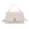 French Letter Fashion Texture Portable Small Square Bag 2025 Casual New Women's Shoulder Underarm Bag Messenger Bag
