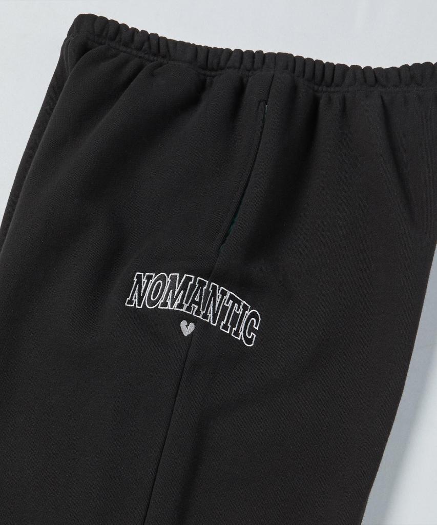 BEYOND CLOSET Nomantic Heavyweight Jersey Pants With Unique Pocket Detail Black