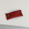 Cute Cable Organizer Red Tomato/Star Design Cable Winding Holder For Earphones Chargers Portable Daily Use For Women And Girls