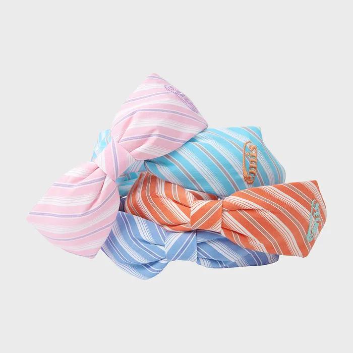 PIN STRIPE RIBBON HAIRBAND