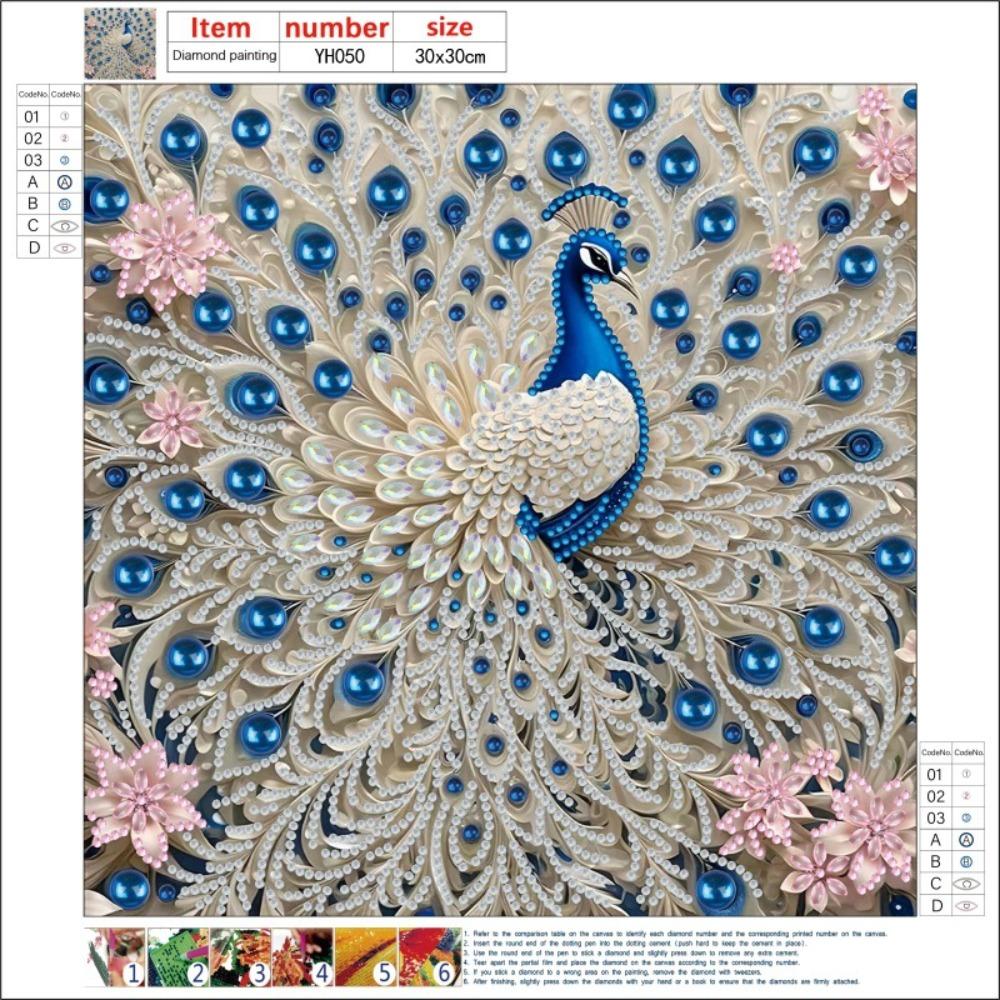 1 Set Sparkling Diamond Painting 5D Diamond Art Kits DIY Diamond Sticker  Wall Art