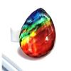 Natural Opal Like Organic Ammolite Pear Cut 35-37 Ct Stunning Loose Gemstone