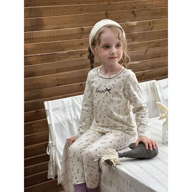 Kids Cotton Pajama Set Cartoon Sleepwear Underwear Boys Girls