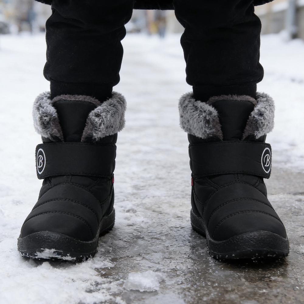 Winter-Schneestiefel, Damenstiefel, wasserdichte Stiefel für Damen