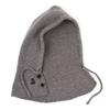 Universal Chemistry Wool Knit Gray Open Balaclava