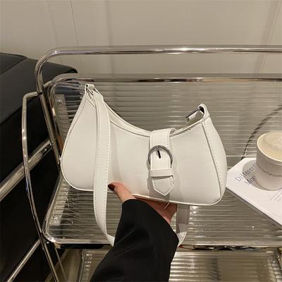 Underarm Bag Women's 2025 New High-value Messenger Bag Single Shoulder Niche Design Textured Baguette Bag Women's Bag