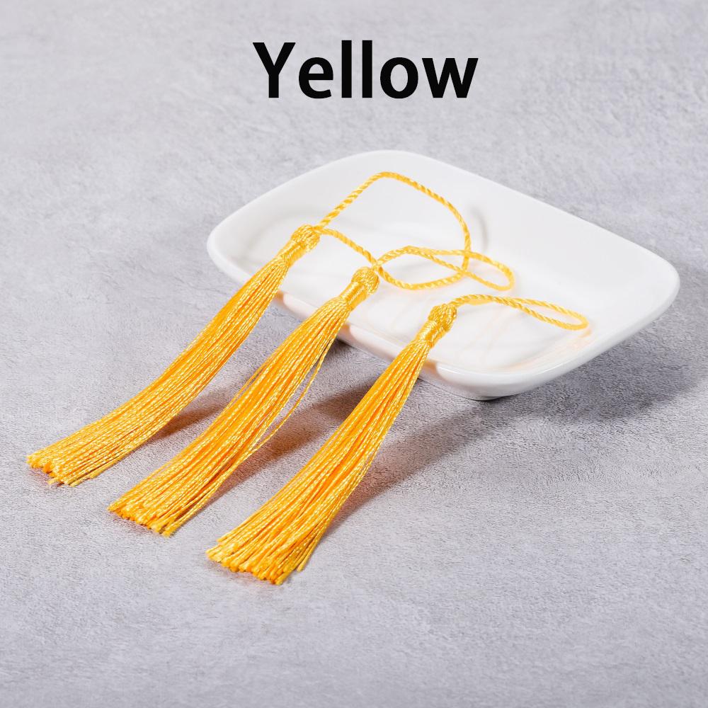 10-30Pcs 70mm Hanging Rope Silk Tassel Fringe For DIY Key Chain Earring Hooks Pendant Jewelry Making Finding Supplie Accessories