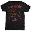 Kings Of Leon Men's Stripper Short Sleeve T-Shirt, Black, XX-Large