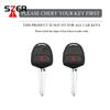 2 3 Buttons TPU Car Key Case Cover Shell Fob For Mitsubishi Lancer EX Evolution Grandis Outlander Triton Pajero ASX Accessories