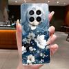 Case For Realme GT 5 Pro Casing Luxury Butterfly Flower Clear Soft TPU Silicone Back Cover For Realme GT5 Pro GT5Pro Phone Cases