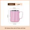TLXT Milk Frothing Pitcher with Scale
