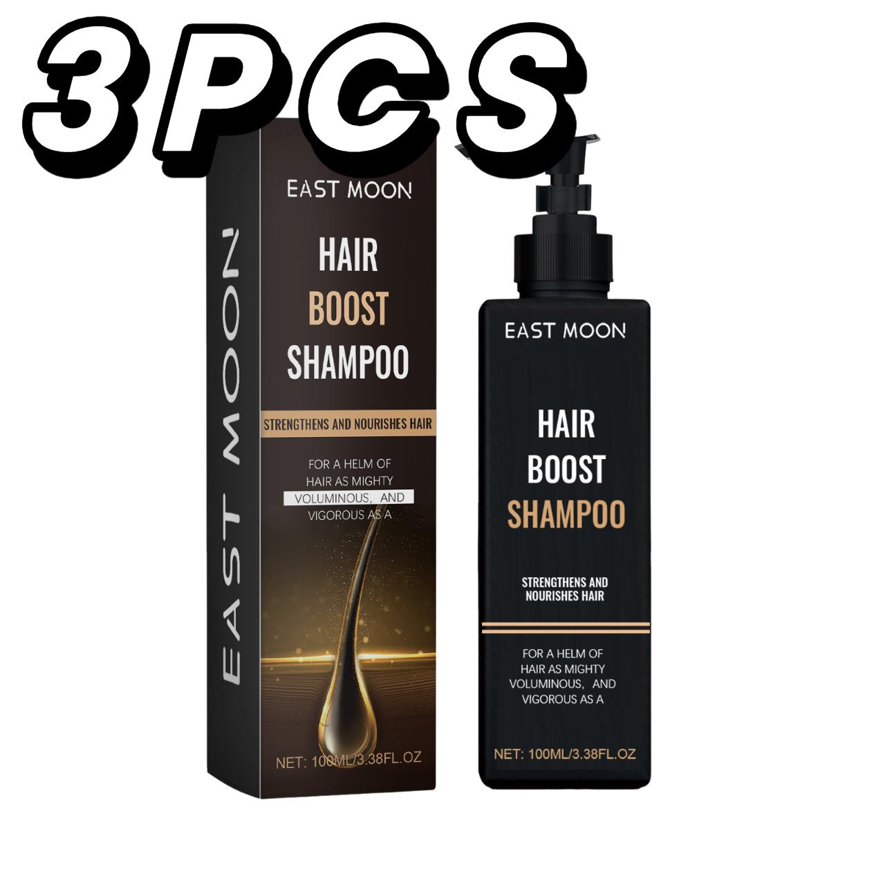 100ml Dichtes Haar Shampoo Wurzelaktivierendes Shampoo Mähnenstärkendes Aktivierendes Shampoo Trockenes Krauses Haar Behandlung Tiefenpflege 3PCS beige