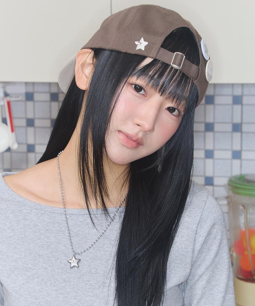 Kiibi Logo Two Tone Cap Brown & Oatmeal