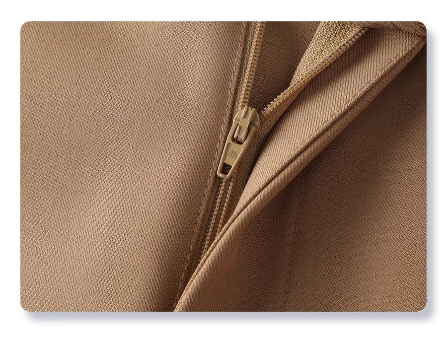 Šedé zeštíhlující pětibodové kalhoty s vysokým pasem pro ženy - Jaro/Podzim 2025 Ležérní Petites šortky k obleku