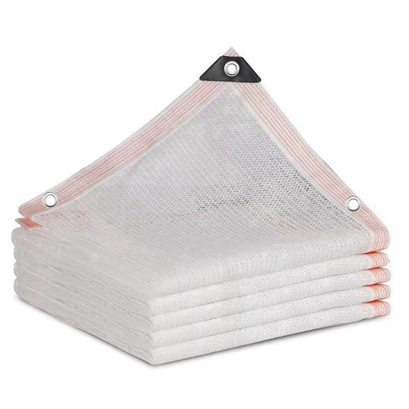 White Sunshade Net 55%~95% Shading Garden Buildings Shed Shelter Greenhouse Plant Sun Cover Balcony Gazebo Shade Sail Awning