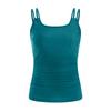 Women Two Piece Swimsuit Tankini Set with Padded Bra Wireless Support Adjustable Straps Swimwear Beachwear for Summer