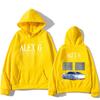 Alex G Artist Hoodies Alex G Tour Fashion Sweatshirts for Women Men Casual Fleece Clothing Two Sides Graphic Hoody Y2K