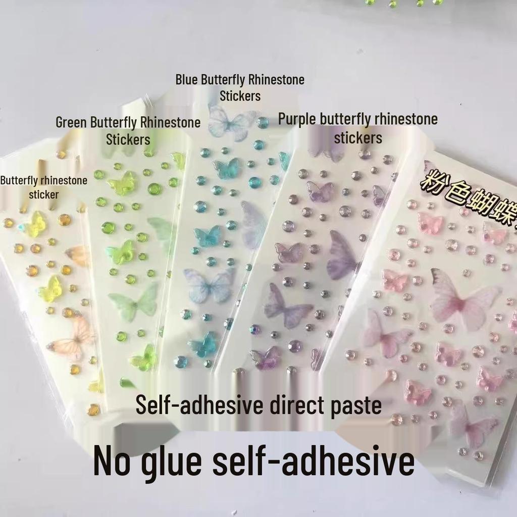 3D Stereo Acrylic Embossed Stickers for Girls - Guka Decorative Patches