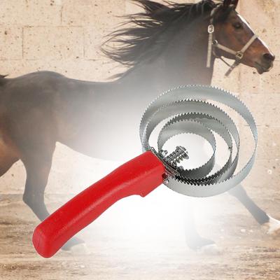 Reversible Curry Comb Double Sided Brush, Multifunctional, Horse Shedding Tool, Brush