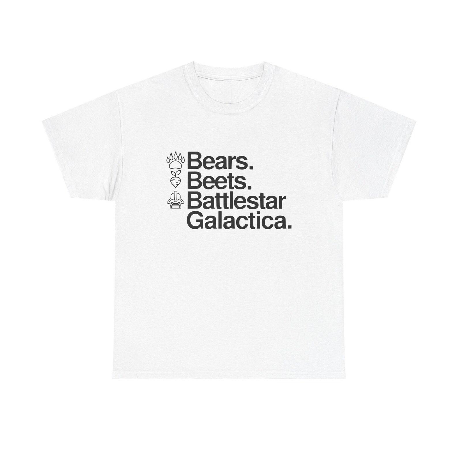 Bears. Beats. Battlestar Galactica. The Office Tee S