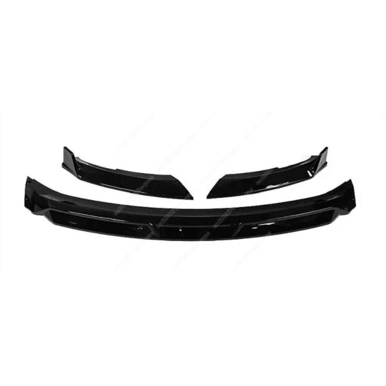 For BYD Seal EV 2022 2023 2024 Automobile Front Bumper Spoiler Board Front Bumper Splitter Lip Decorative Accessories Body Kit Glossy Black