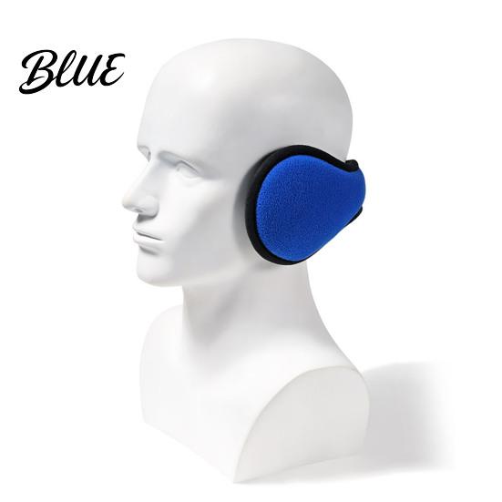 Fashionable Unisex Ear Protectors Foldable Winter Muffs for Men Women Fleece Warm Warmers Portable Lightweight Accessories Outdoor Cold Weather