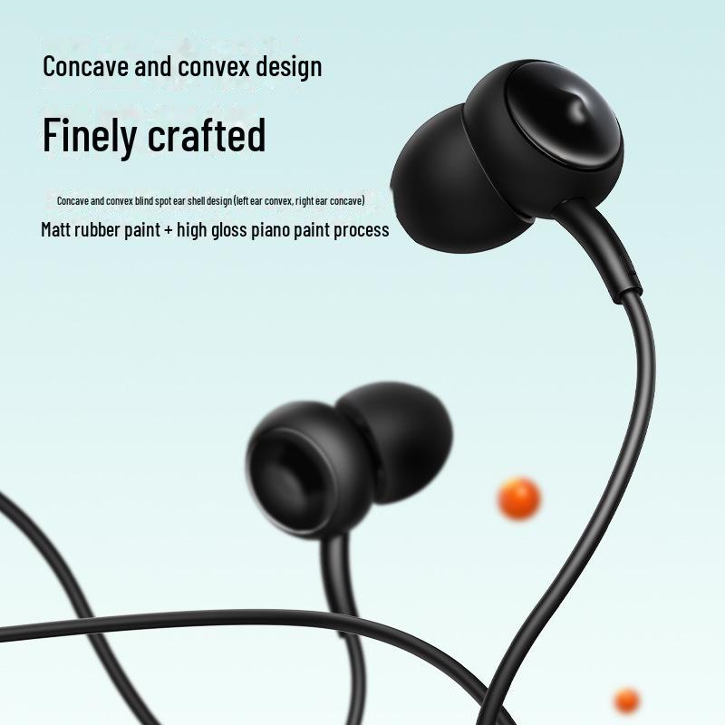 Remax In-Ear Headphones with Mic and Wired Control for Apple & Android, Heavy Bass