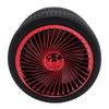Mini Tire Fan 3 Wind Speeds Vintage Night Light Rechargeable Foldable Table Cooling Fan for Office