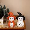 Halloween Ornament Smile Ghost Resin Figurines Halloween Table Shelf Office