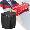Waterproof Oxford Accordion Case with Shoulder Straps, Padded Black Storage Bag for Travel