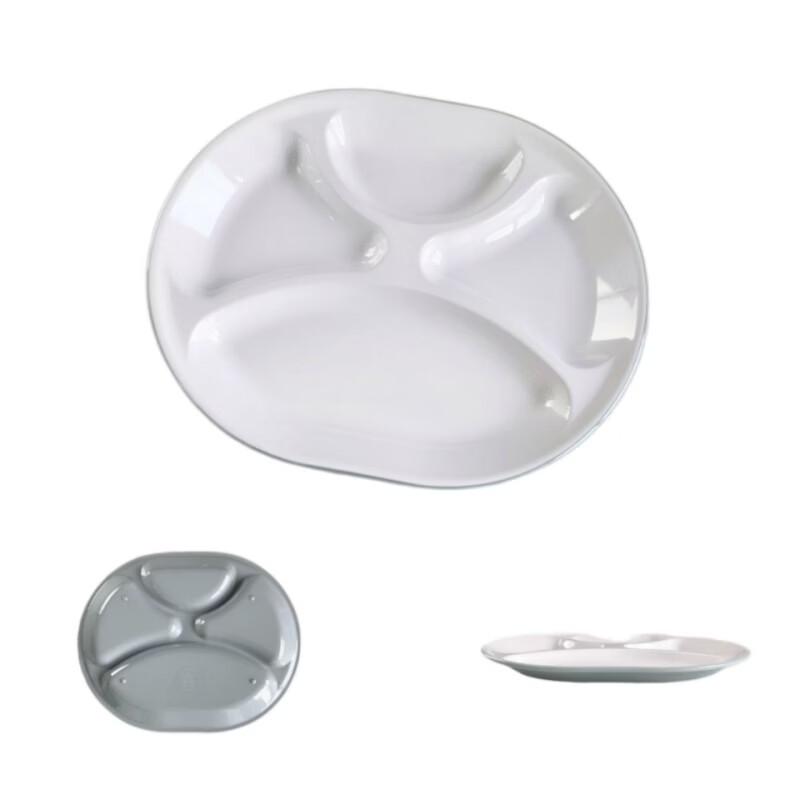 Assiettes repas compartimentées en mélamine DISHJOY