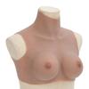 Seios de Silicone Bronzeados Tamanho do Copo C