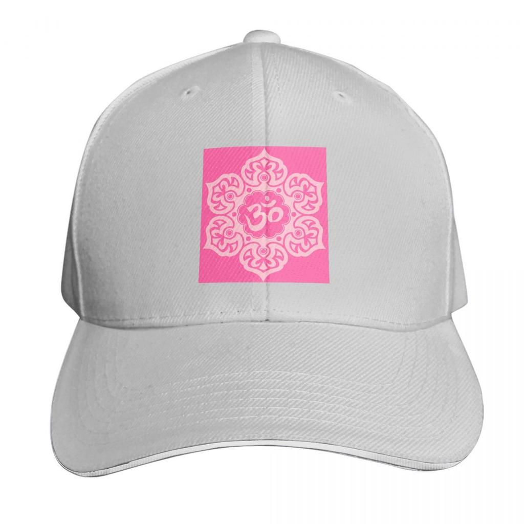 Om Yoga Lotosblume Buddhistischer Lotos Meditationskappe Lässige Baseballkappen Verstellbarer Hut Hip Hop Sommer Unisex Baseballkappen