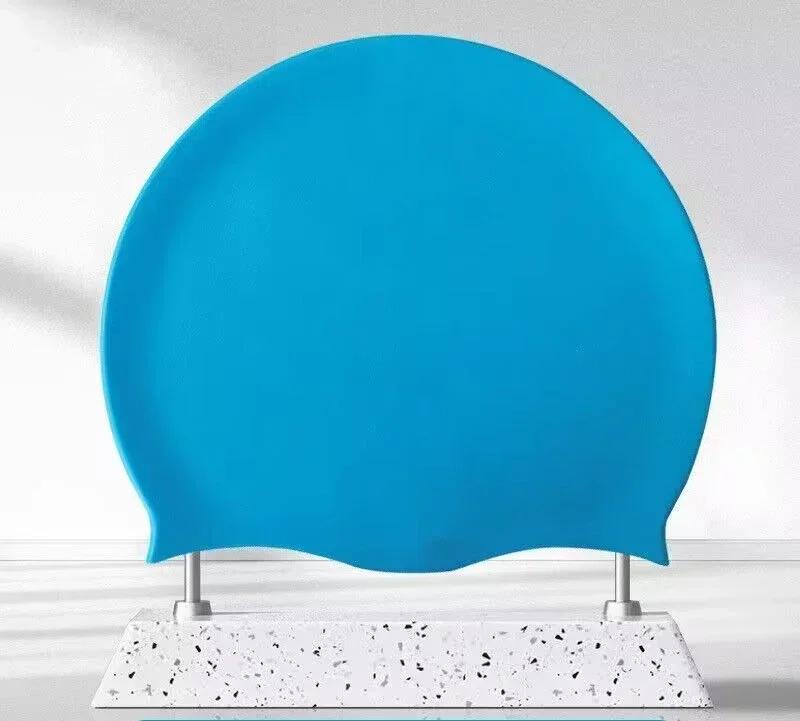 Swimming Cap Silicone Waterproof Swim Hat For Men Women Adult Kids Long Hair Pool Caps Diving Swimming Equipment Elastic Cap New